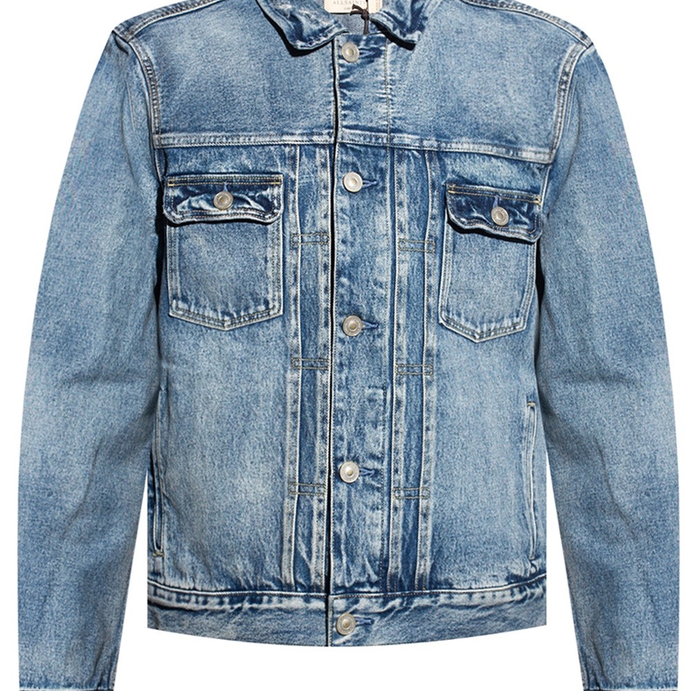 All Saints Blue Denim Jacket